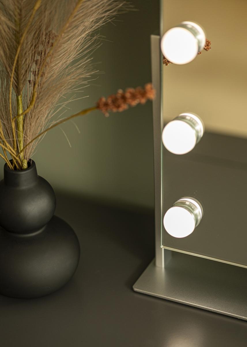 KAILA KAILA Make-up spiegel Soft Corner LED Zilver 60x52 cm