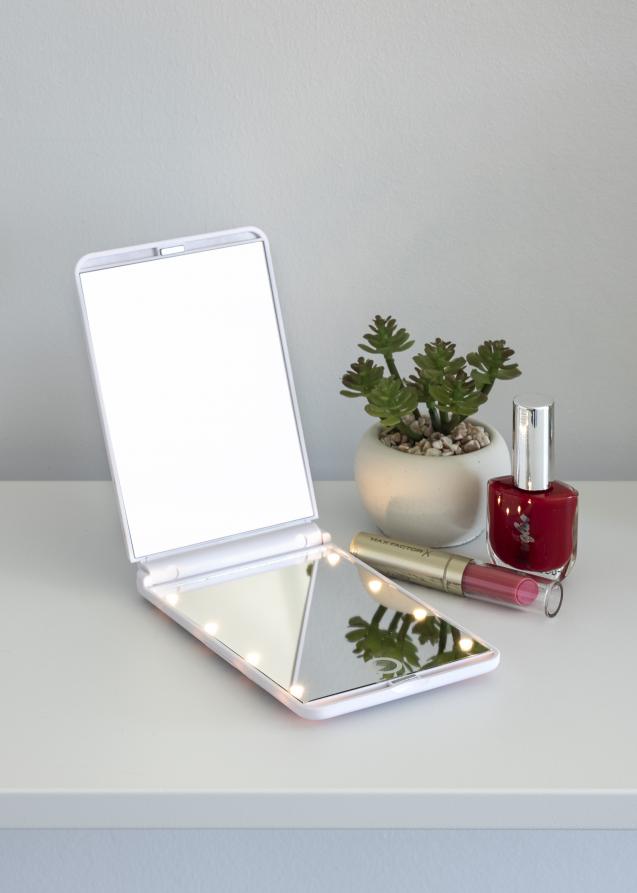 KAILA KAILA Make-up spiegel Fold III Wit - 12.9x8.5 cm