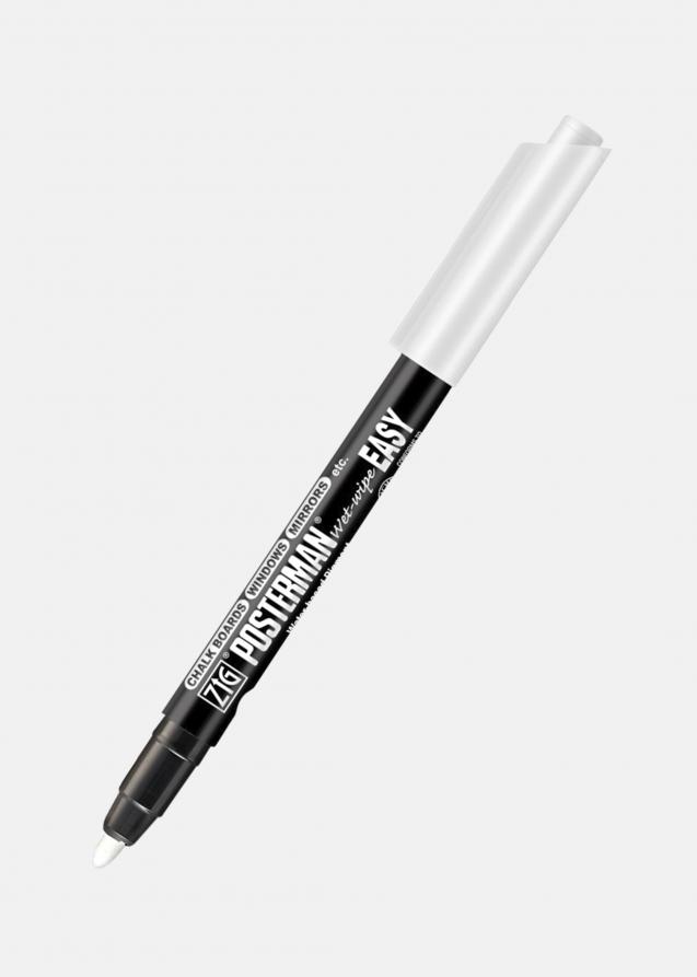 Focus ZIG Krijtstift Wit - 1,5-3 mm