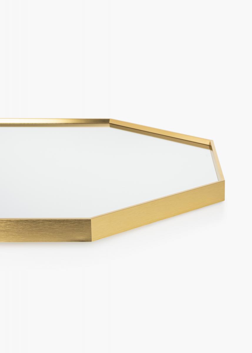 KAILA KAILA Spiegel Octagon Goud 70 cm Ø