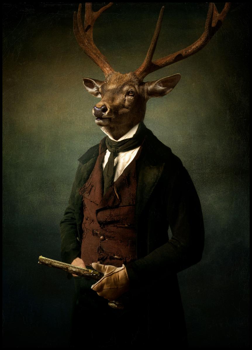 1x Hunters and Victims Poster