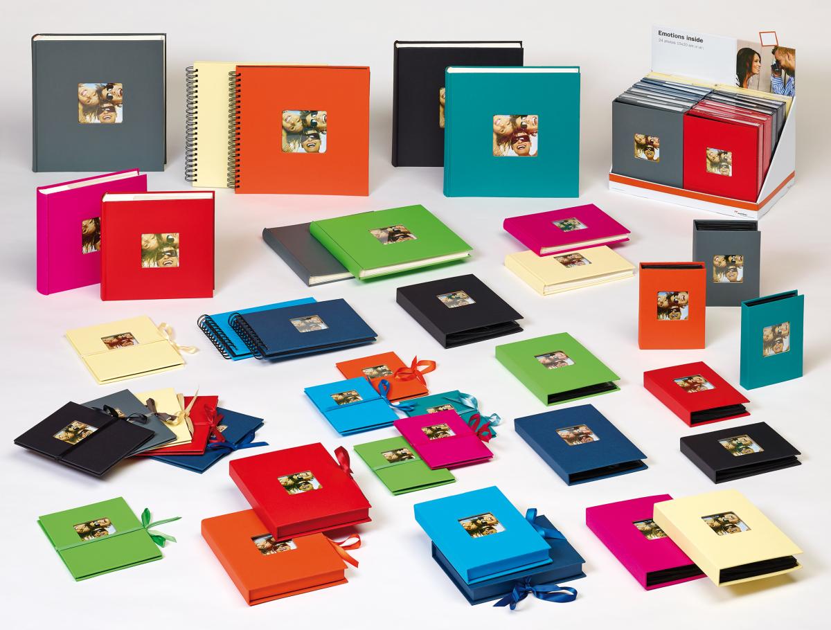 Walther Fun Spiraalalbum Turquoise - 23x17 cm (40 Zwarte zijden / 20 bladen)