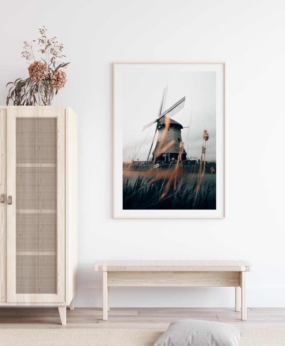 Lagervaror egen produktion Dutch Windmill Poster