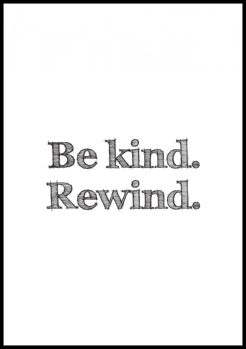 Bildverkstad Be kind Rewind Poster