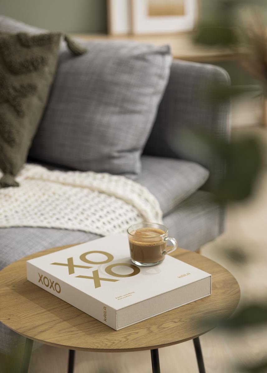 KAILA KAILA XOXO Creme - Coffee Table Photo Album (60 Zwarte zijden)
