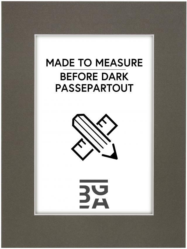 Egen tillverkning - Passepartouter Passe-partout Before Dark - Op maat gemaakt