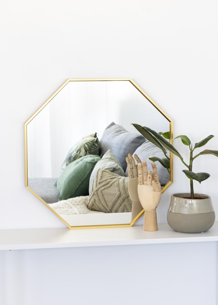 KAILA KAILA Spiegel Octagon Goud 50 cm Ø