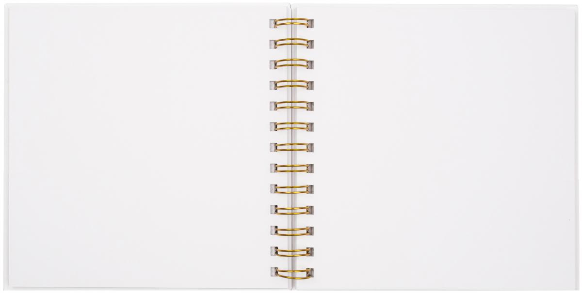 Burde Sweet Memories Wit - 18x18 cm (48 Witte zijden / 24 bladen)