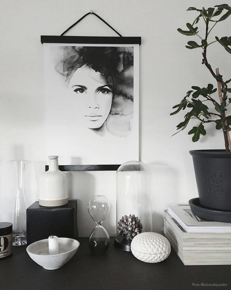 Focus Posterhanger Zwart - 30 cm