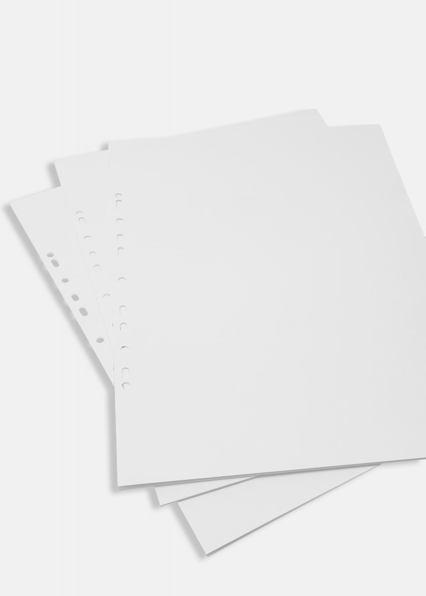 Burde Albumbladen Scrapbook A3 - 10 witte vellen