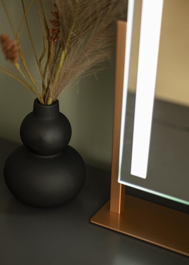 KAILA KAILA Make-up spiegel Stand LED Roségoud 30x41 cm