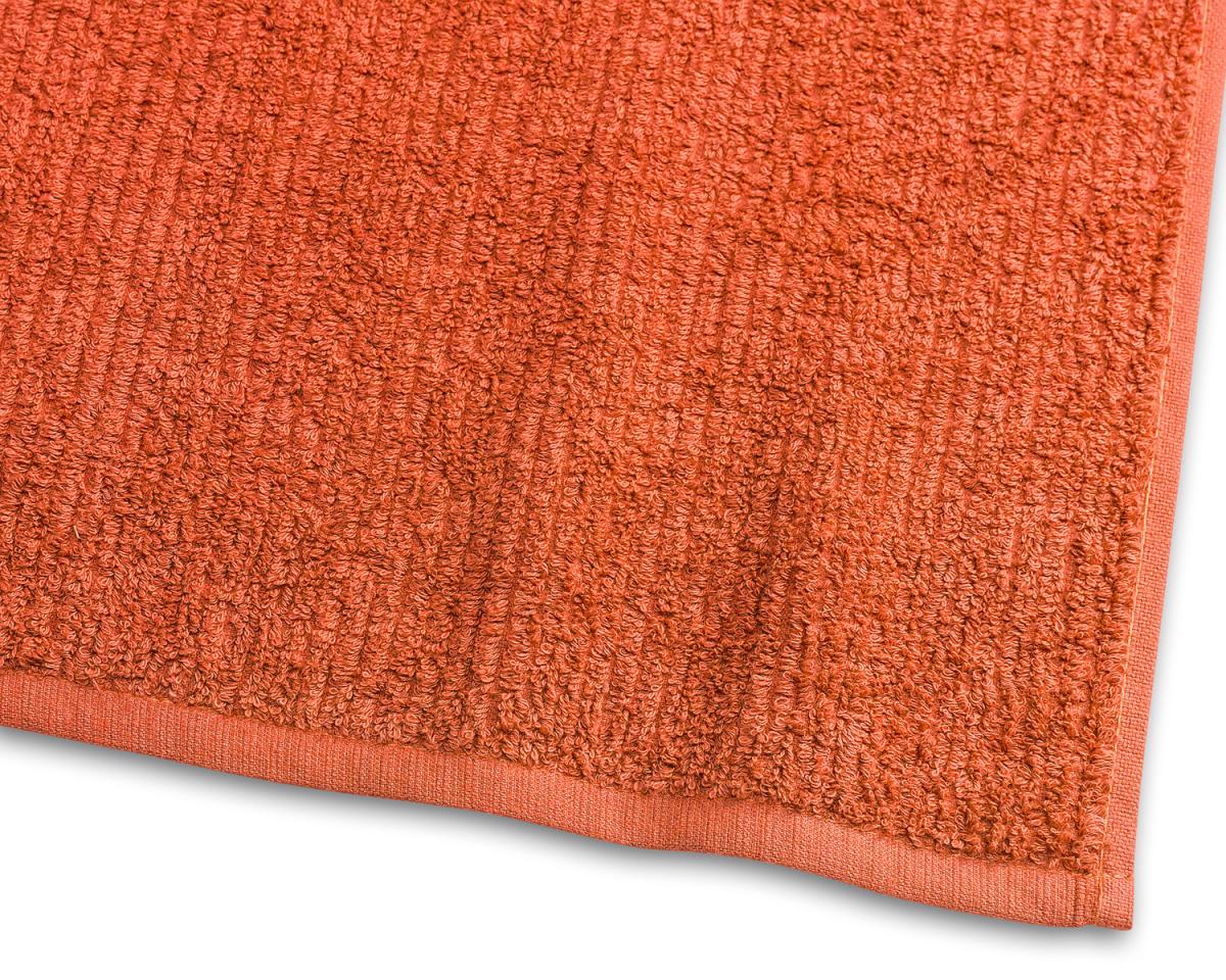 Borganäs of Sweden Gastendoek Stripe Badstof - Oranje 30x50 cm