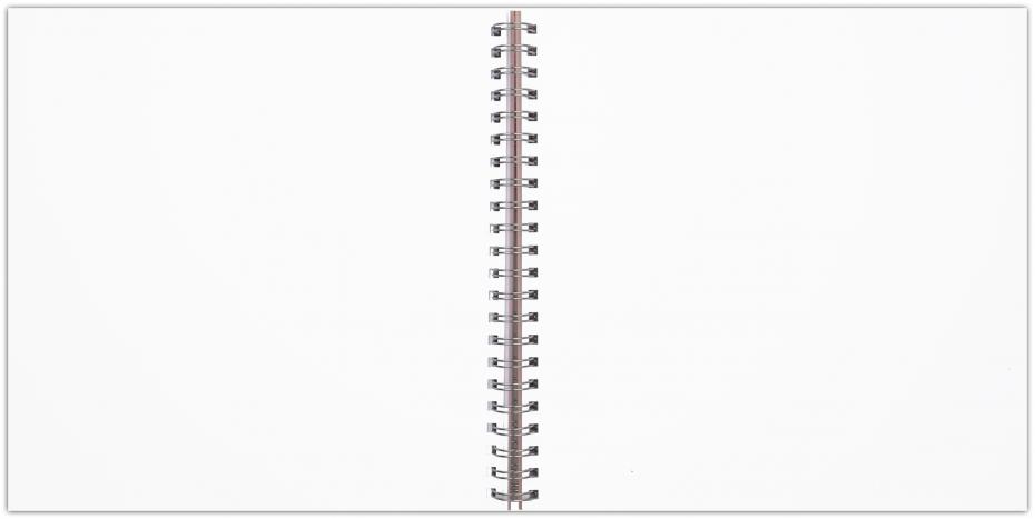 Burde Pink Spiraalalbum - 30x30 cm (48 witte zijden / 24 bladen)