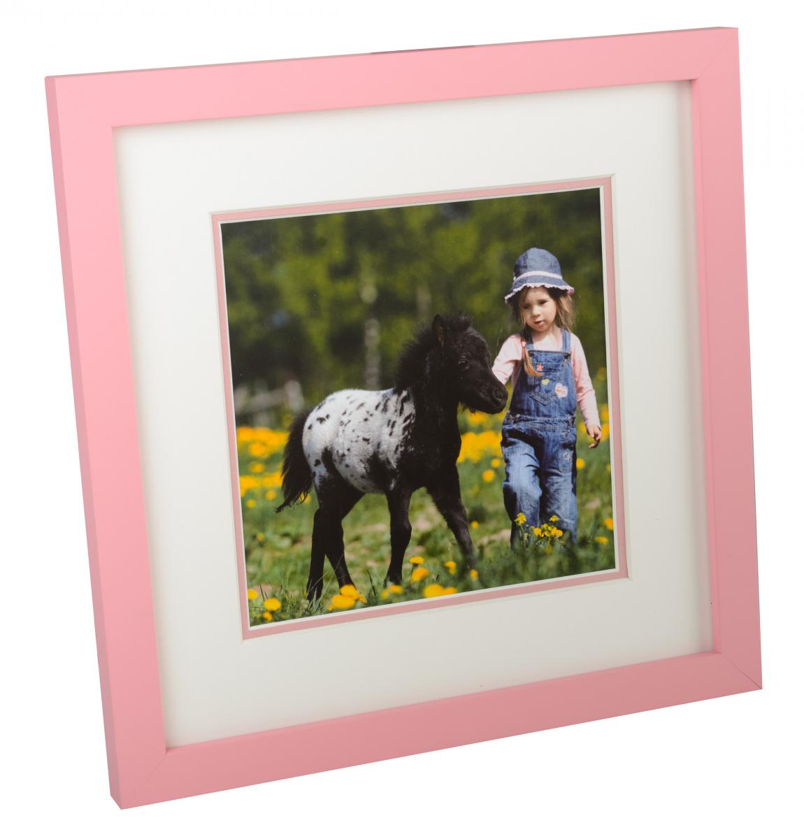 Passepartouter Mttbestllda Passe-partout twee lagen - Wit/Lichtroze
