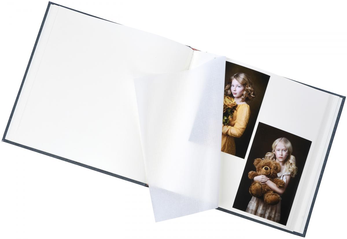 Focus Base Line Canvas Grijs 26x25 cm (40 Witte zijden / 20 Bladen)
