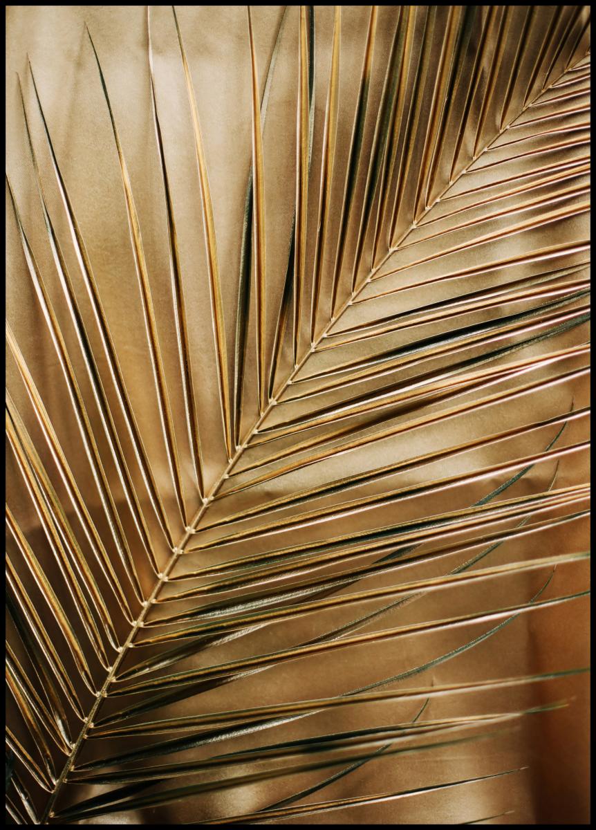 Lagervaror egen produktion Golden Palm Poster