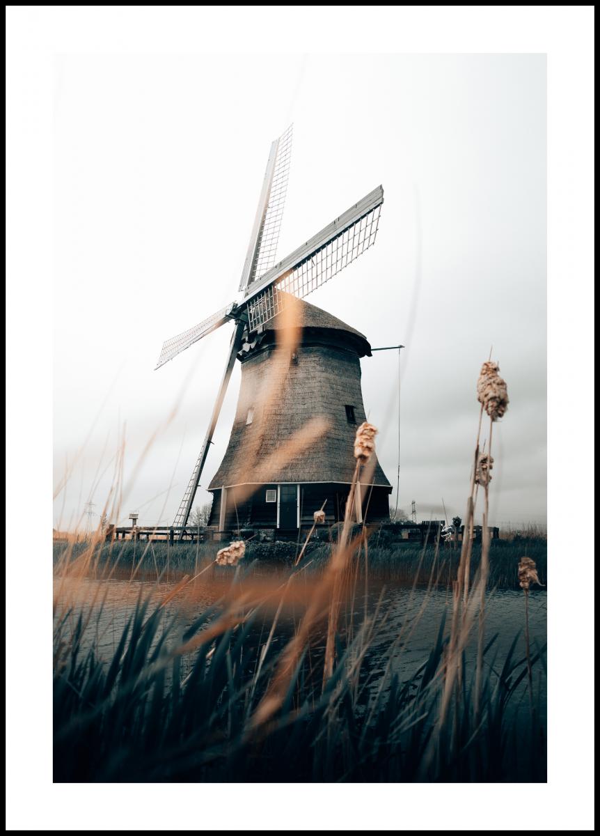 Lagervaror egen produktion Dutch Windmill Poster