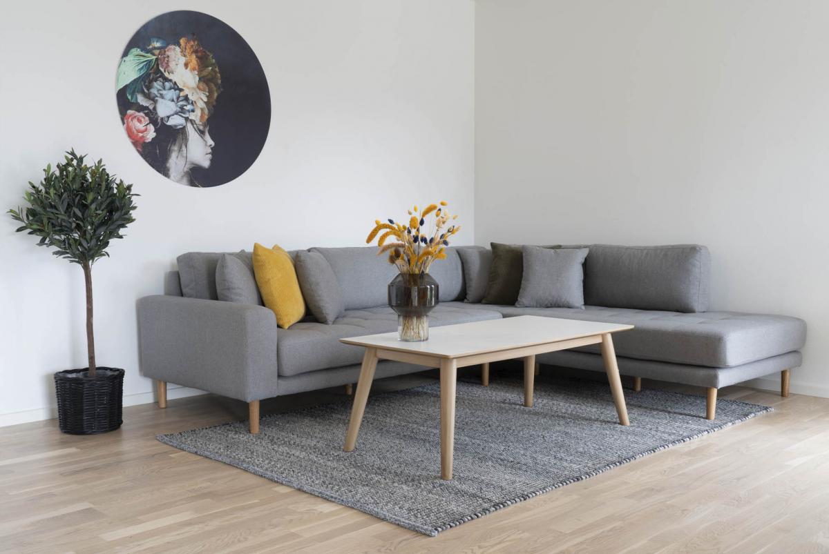 House Nordic Salontafel Copenhagen 60x120 cm - Wit/Hout