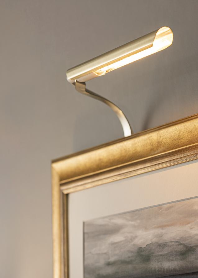 Eklunds metall Eklunds Uno 1 voor lijstbreedte 25-60 cm schilderijverlichting - Messing
