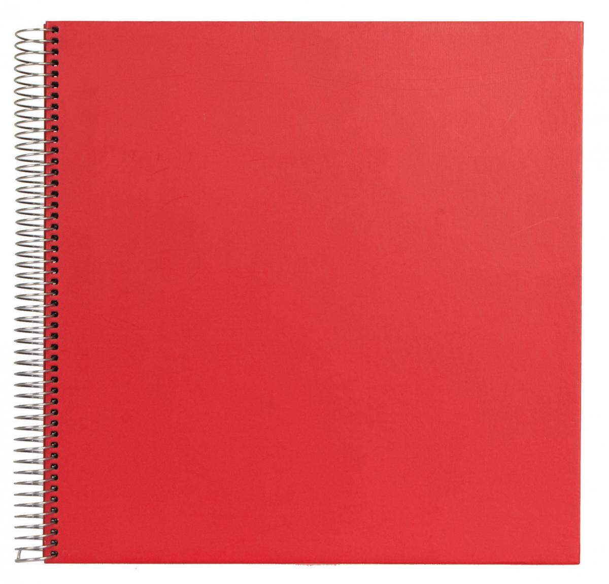  Innova Festival Fotoalbum Rood - 28x29 cm (60 Zwarte zijden / 30 bladen)