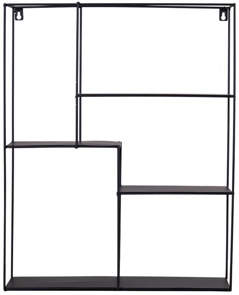 House Nordic Wandplank Mons 40,5x50 cm - Zwart