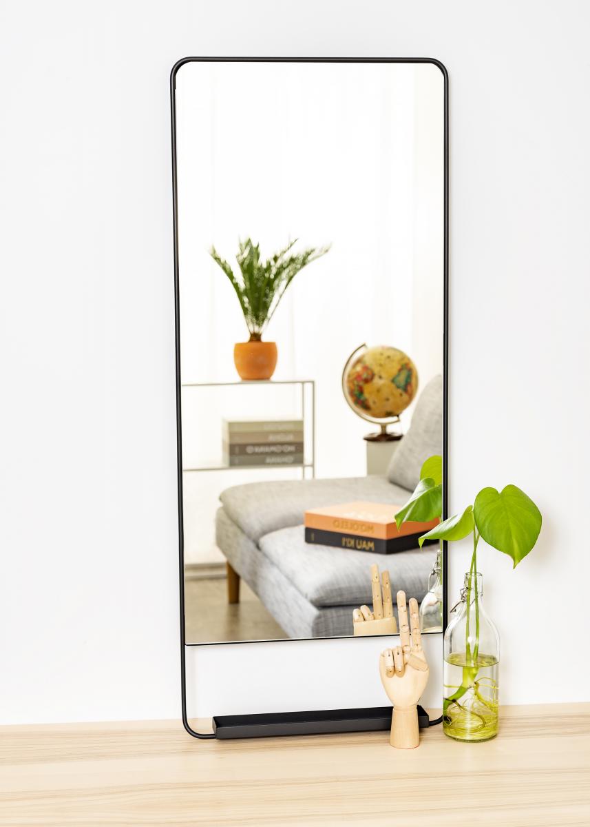 House Doctor Spiegel House Doctor Chic Zwart 45x110 cm