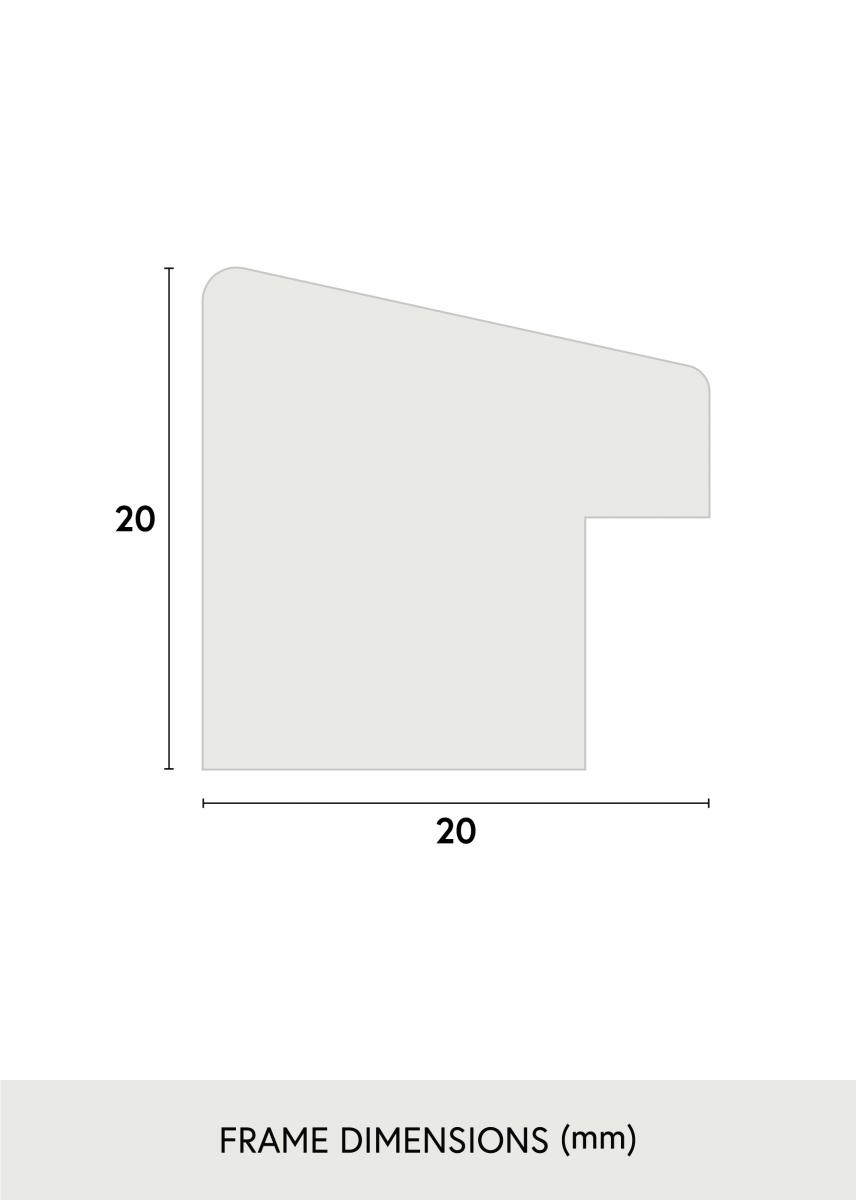 Walther Fotolijst Fiorito Washed White Oak 40x60 cm