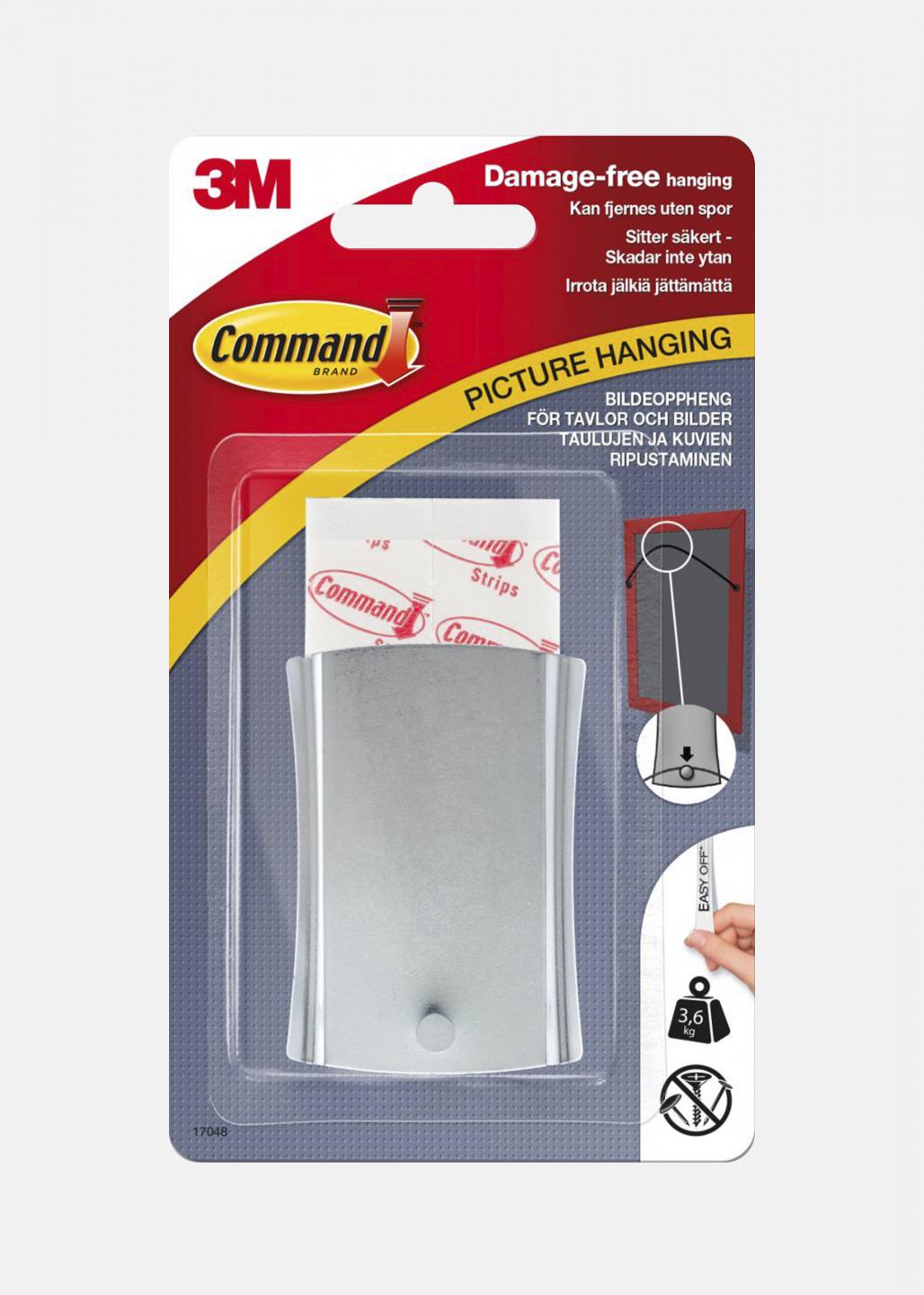 Koop Command Picture Hanger Jumbo Universal Sticky Nail - 3,6 kg hier - BGA.NL
