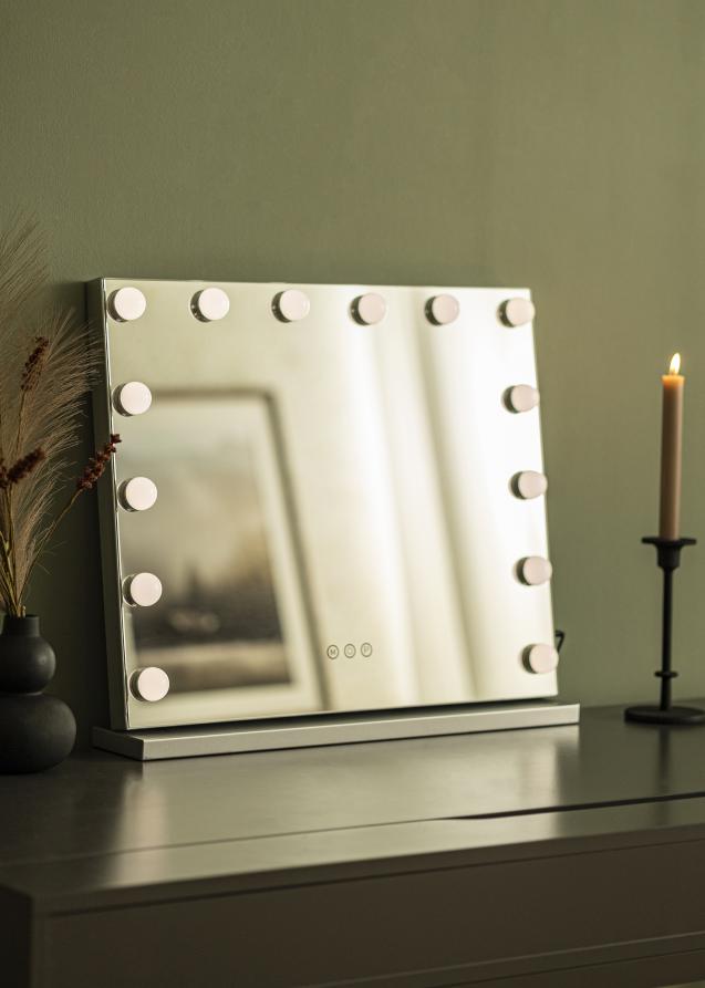 KAILA KAILA Make-up spiegel Base LED 14 Wit 56x46 cm