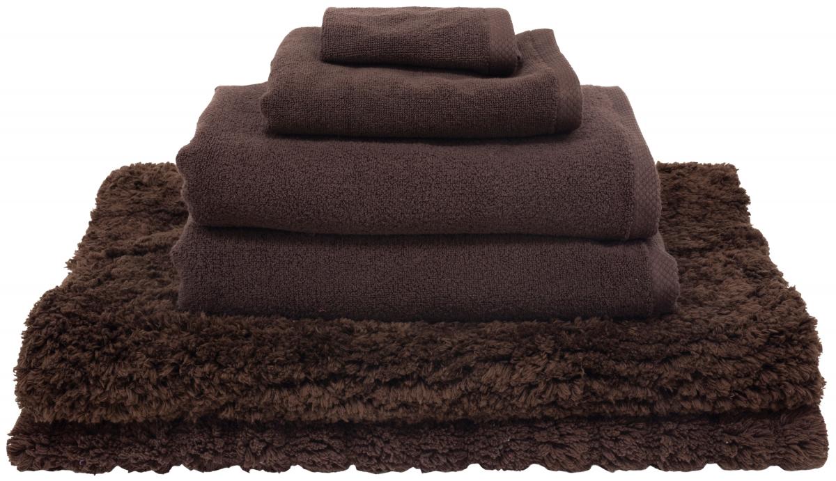 Norvi Group Badmat Stripe - Schorsbruin 60x100 cm