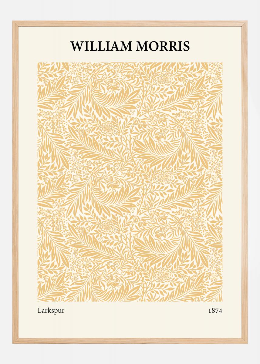 Bildverkstad William Morris - Larkspur 8 Poster