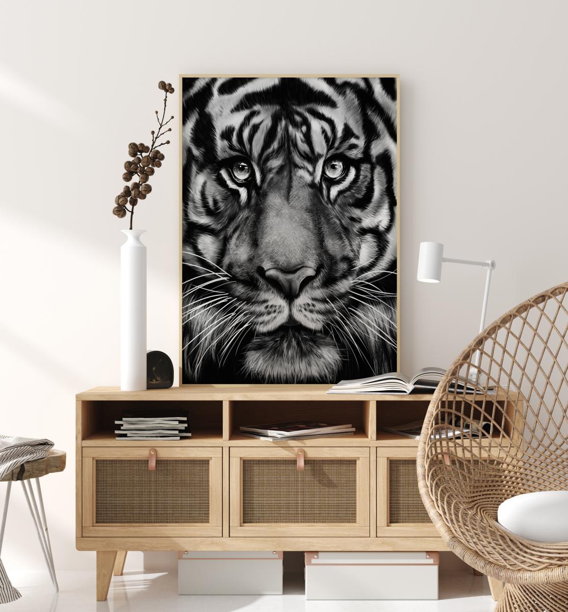 Bildverkstad TIGER Poster