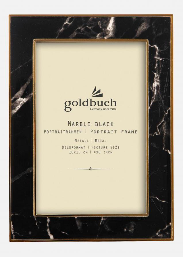 Goldbuch Fotolijst Marble Zwart 10x15 cm