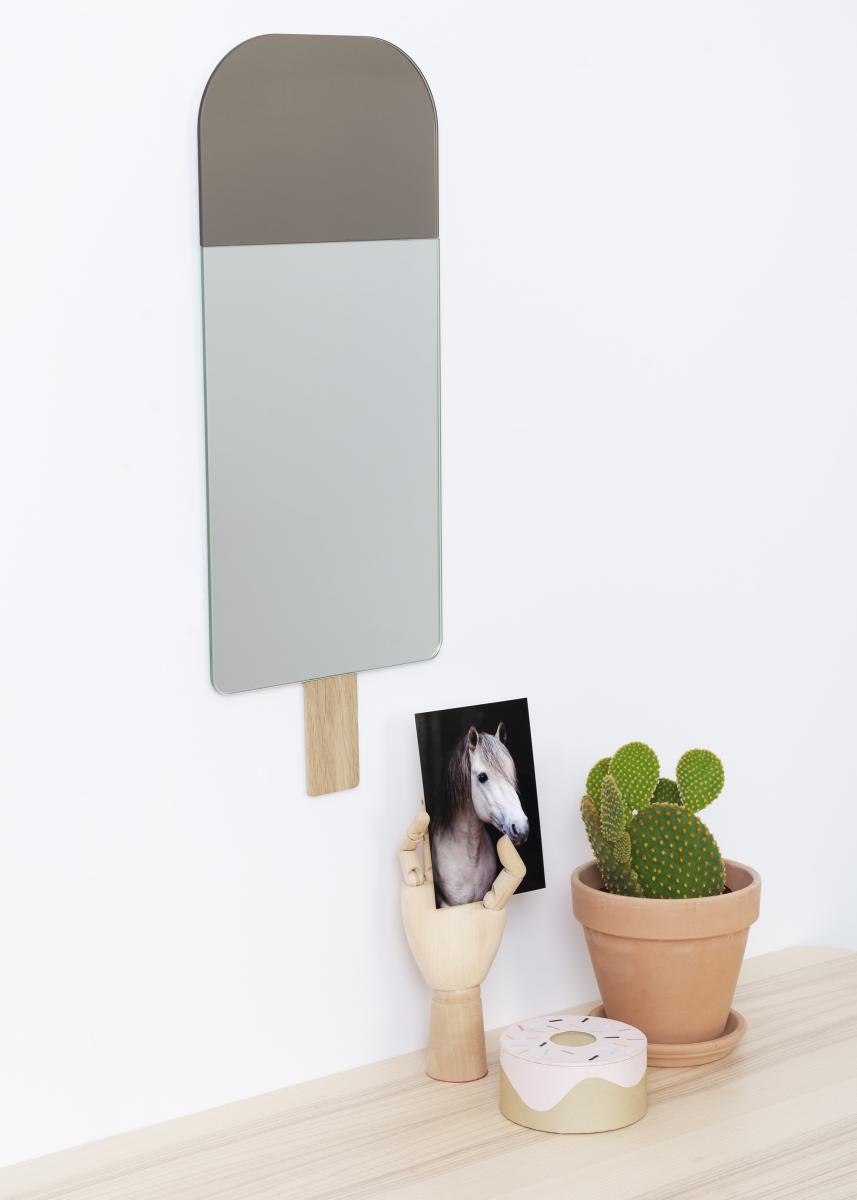 EO Spiegel EO Ice Cream Hazel Brown 22x57 cm