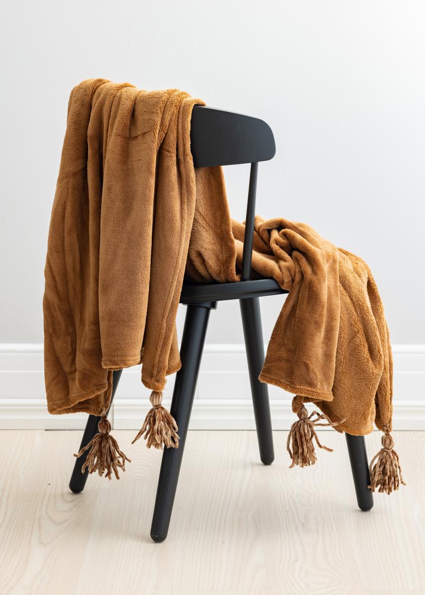 Fondaco Deken Noah - Cognac 130x150 cm