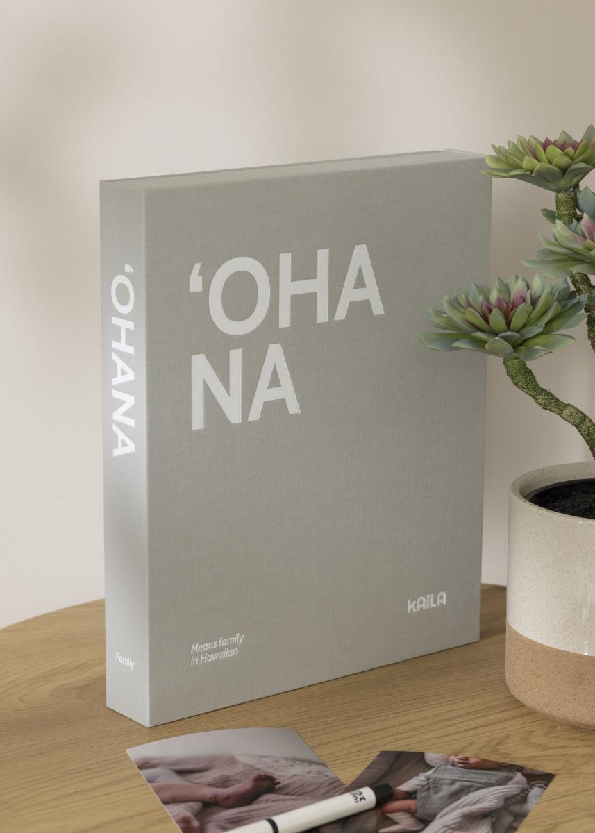 KAILA KAILA 'OHANA - Coffee Table Photo Album (60 Zwarte zijden)