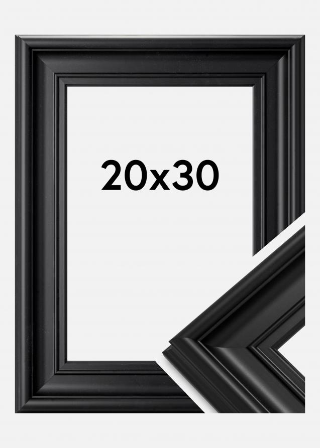 Galleri 1 Fotolijst Mora Premium Acrylglas Zwart 20x30 cm