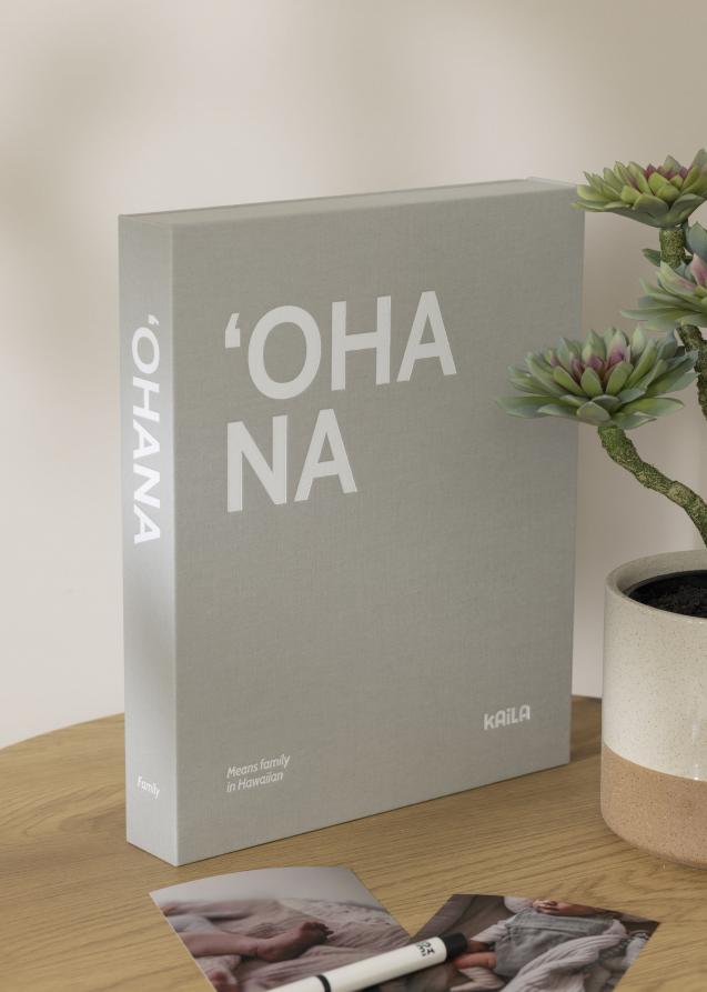 KAILA KAILA 'OHANA - Coffee Table Photo Album (60 Zwarte zijden)