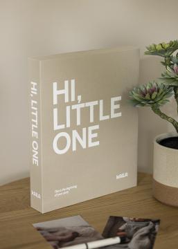 KAILA KAILA HI LITTLE ONE Grey - Coffee Table Photo Album (60 Zwarte zijden)