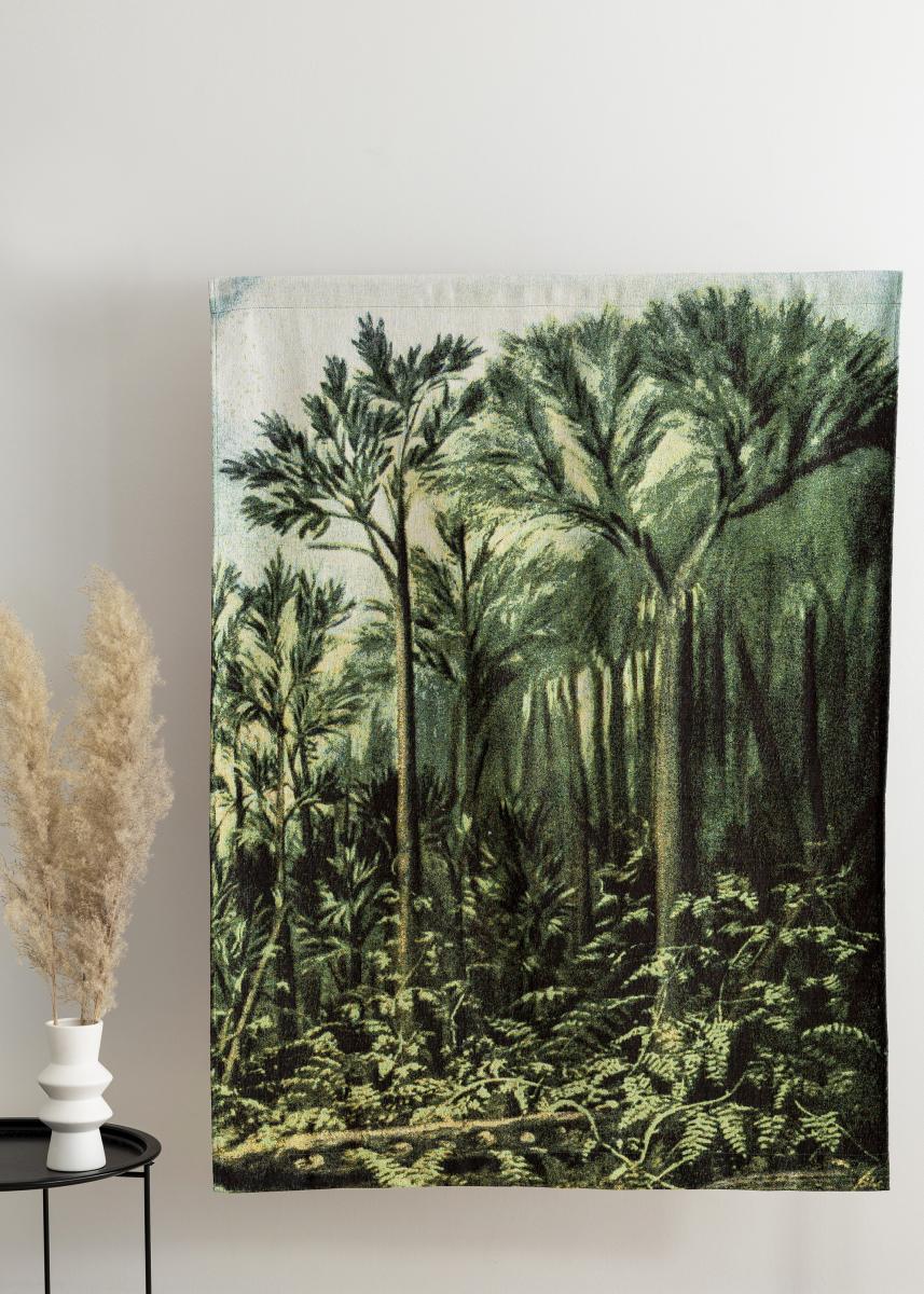 Svanefors Wandkleed Botanic - Groen 100x127 cm