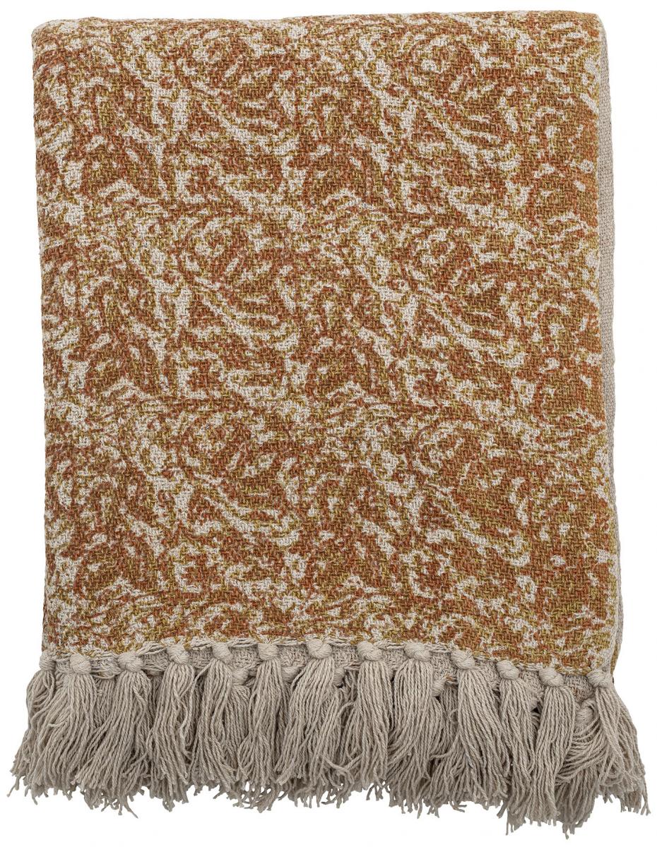 Bloomingville Plaid Cianna - Bruin 130x160 cm