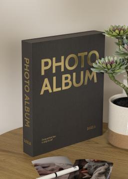 KAILA KAILA PHOTO ALBUM Black - Coffee Table Photo Album (60 Zwarte zijden)