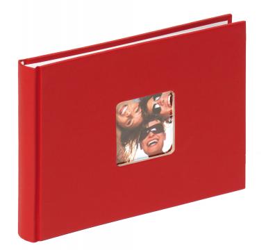 Walther Fun Album Rood - 22x16 cm (40 Witte zijden / 20 bladen)