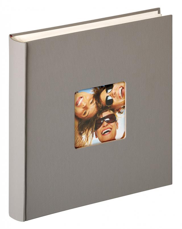 Walther Fun Design Grijs - 30x30 cm (100 Witte zijden / 50 bladen)