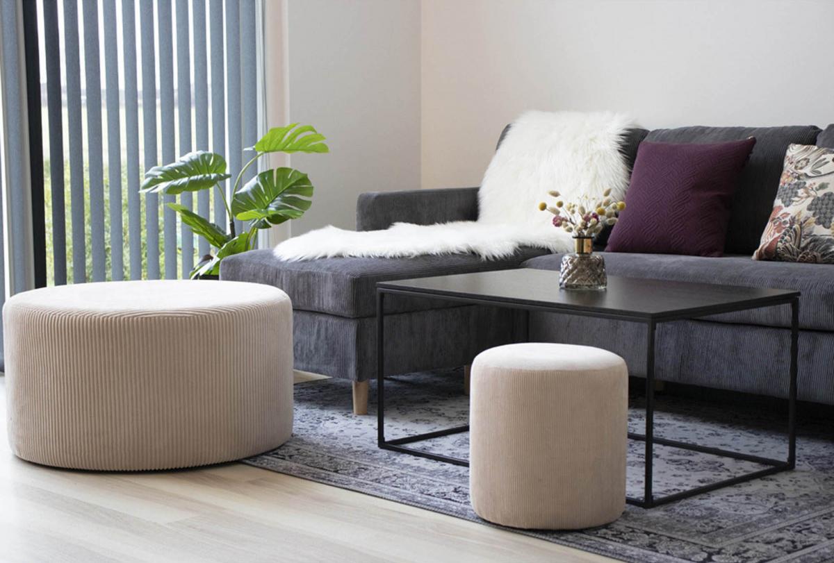 House Nordic Salontafel Vita 60x90 cm - Zwart