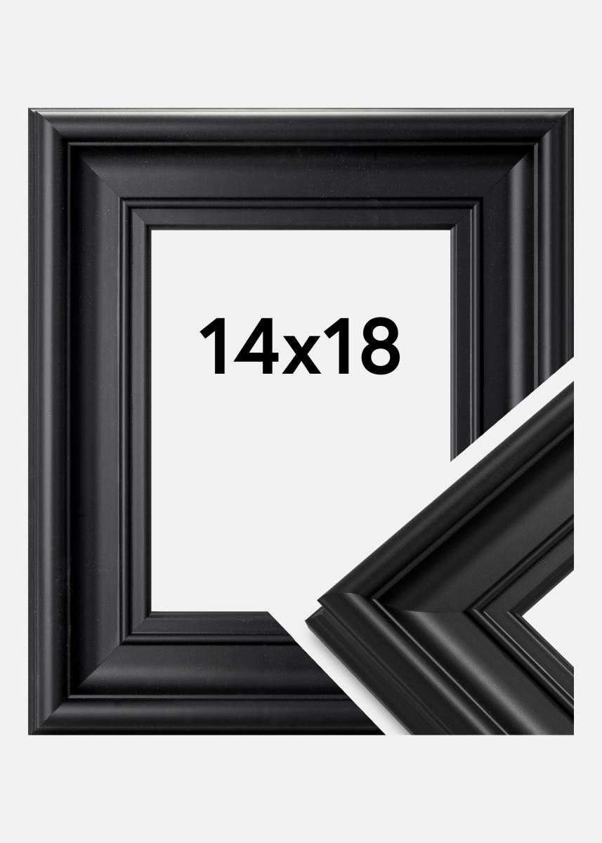 Ramverkstad Fotolijst Mora Premium Zwart 14x18 cm