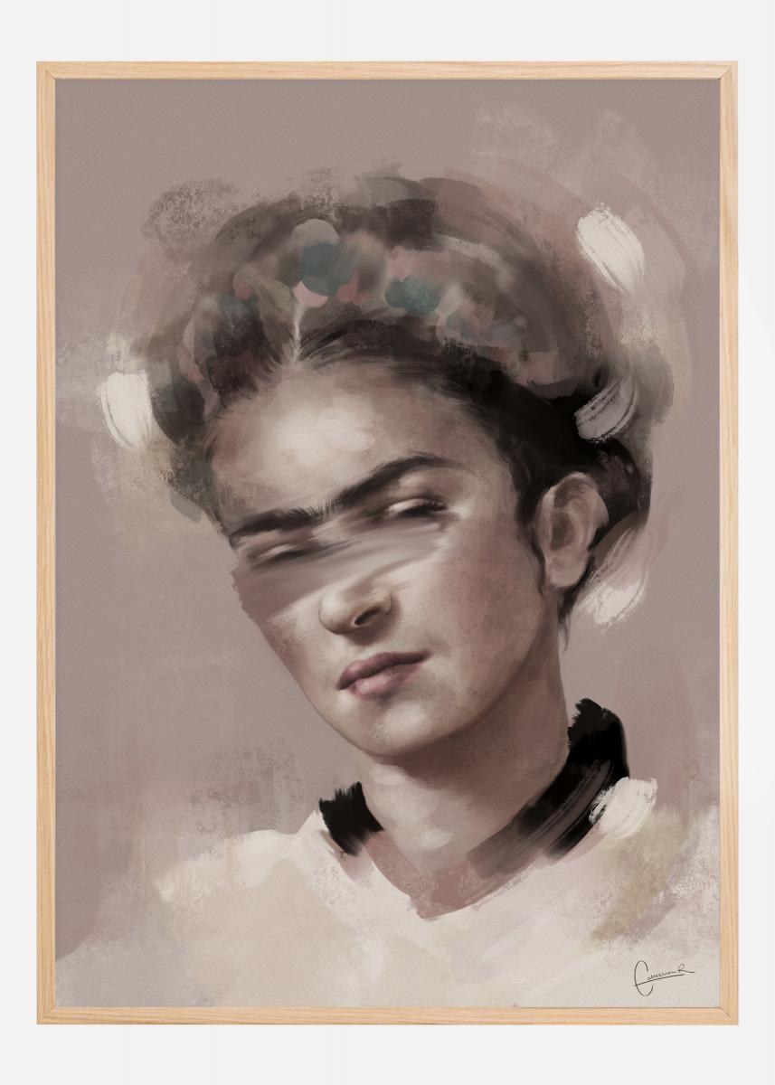 Bildverkstad FRIDA KAHLO Poster