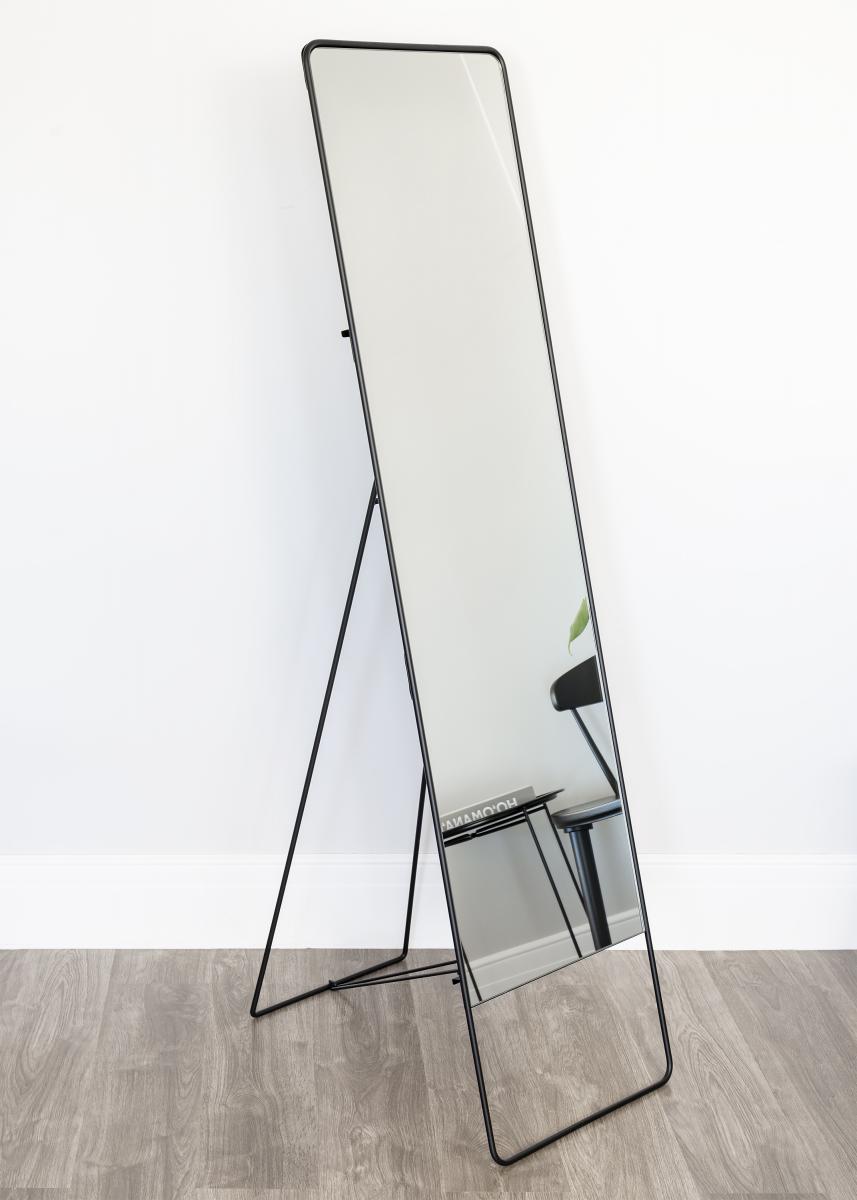 Staande spiegel House Doctor Chic Zwart 45x175 cm hier - BGA.NL