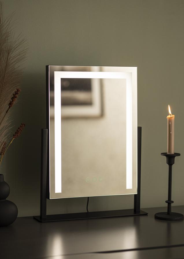 KAILA KAILA Make-up spiegel Stand LED Zwart 30x41 cm
