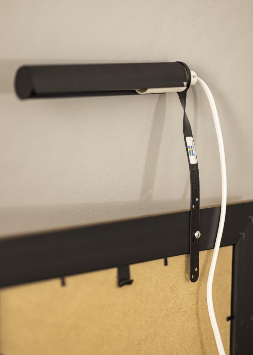 Eklunds metall Eklunds Art 1 voor lijstbreedte 17-40 cm schilderijverlichting - Zwart
